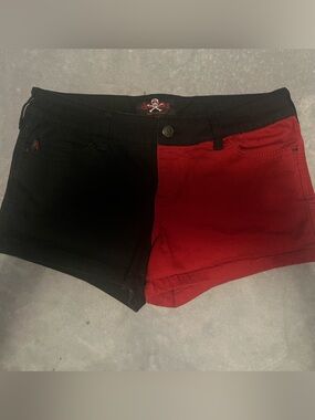 Royal Bones Daang Goodman vintage Size 5 black and red shorts